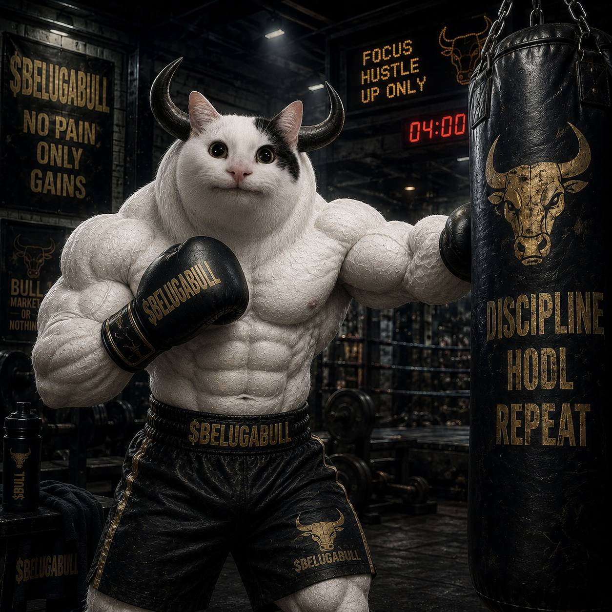 No pain, only gains. Discipline. HODL. Repeat.